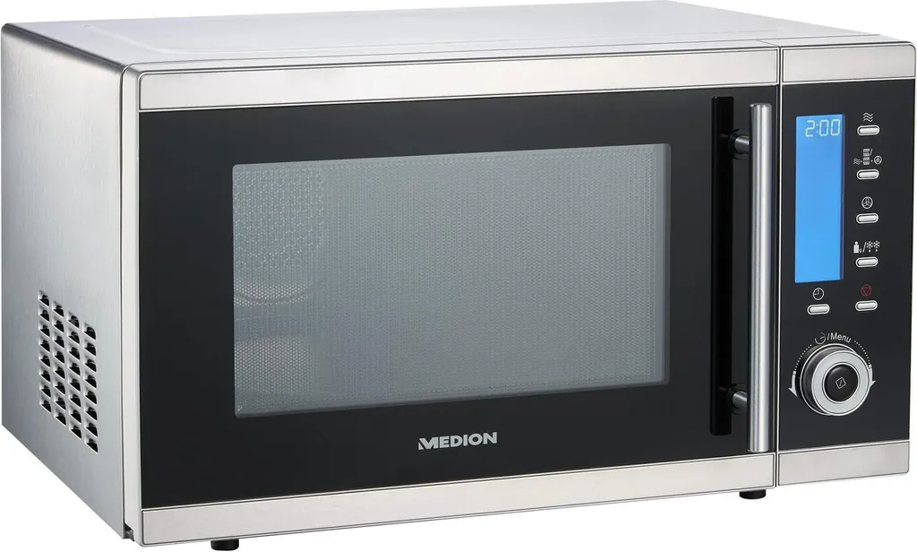 MEDION MD 15501 Micro-ondes 4 en 1 Combiné 25L 900W avec Gril Argenté - 3