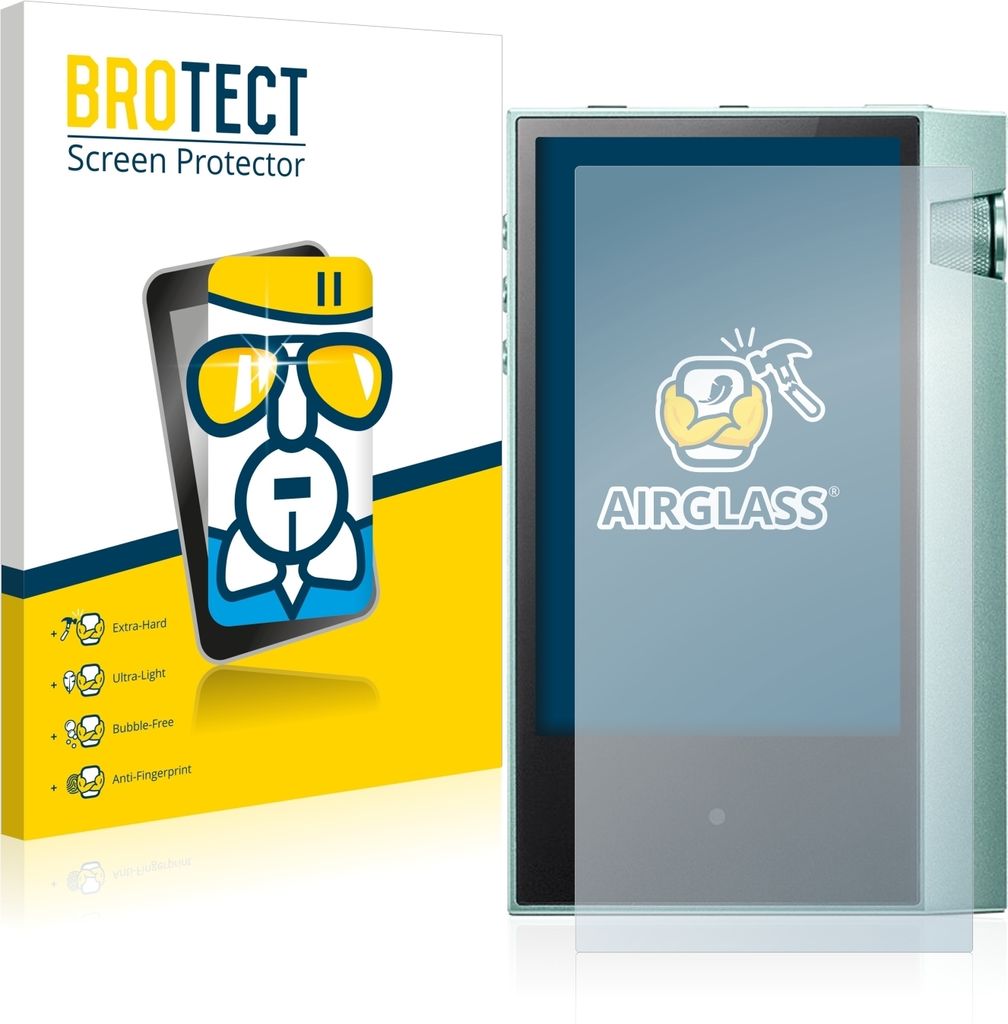 BROTECT Schutzglas für Astell&Kern AK70 Schutzfolie Panzer Folie Glas Display Schutz klar