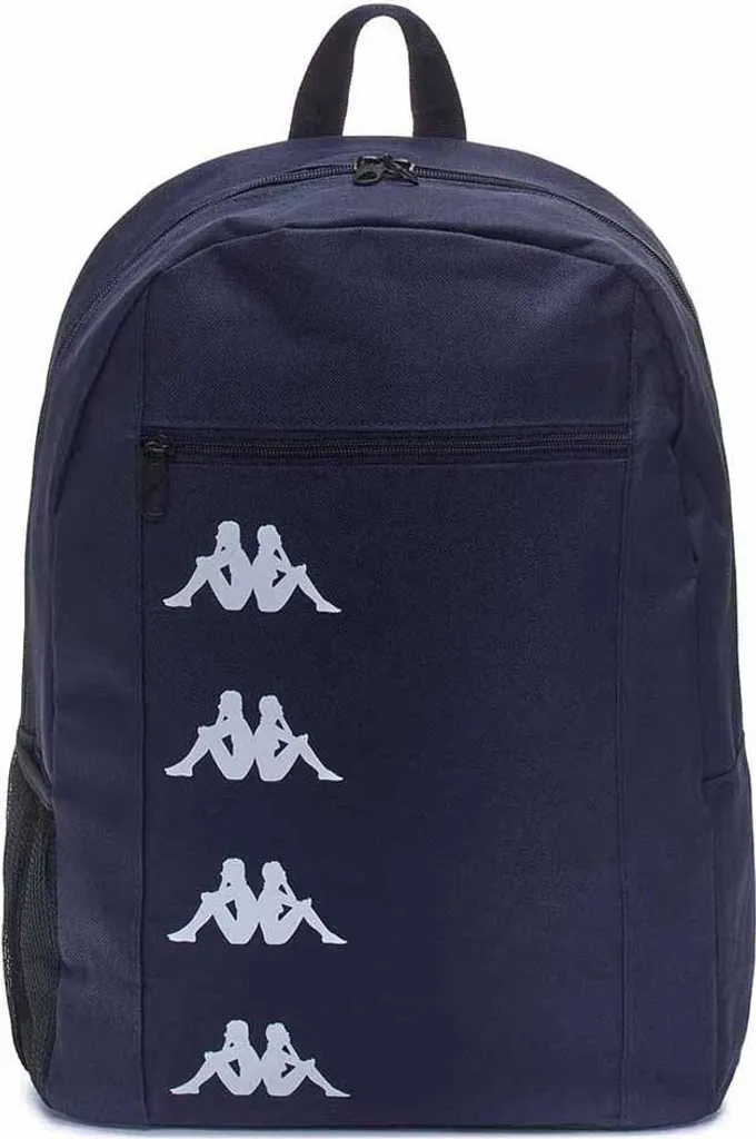 Zaino Tecnico Kappa Gelia Blau M - Zaino in Poliestere con Tasca Mesh