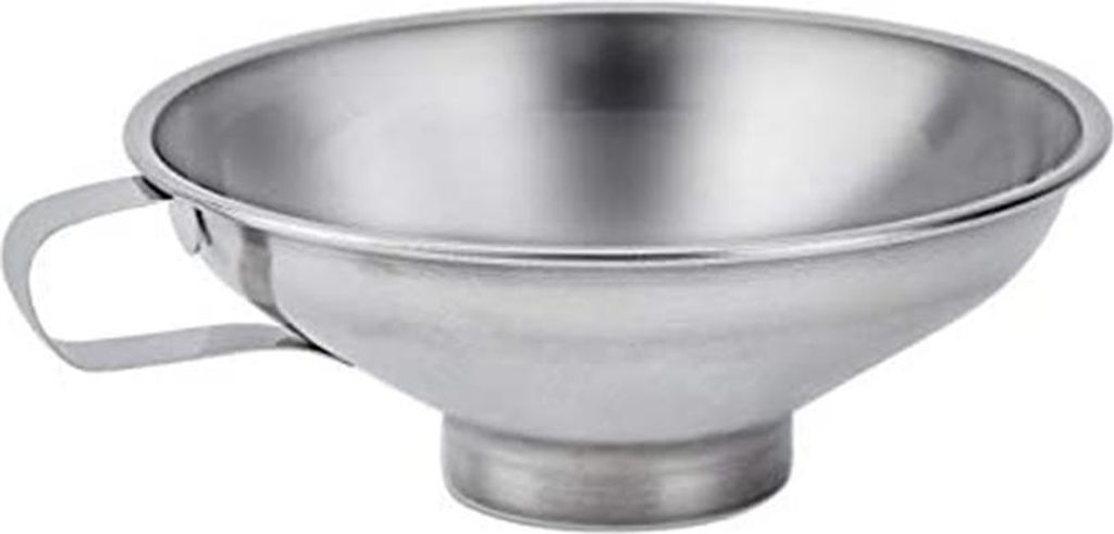 Trichter, Marmeladentrichter, Fülltrichter, Einmachtrichter aus Edelstahl, ideal zum Umfüllen von Gewürzen, Flüssigkeiten, Pulver, Bohnen, Marm...