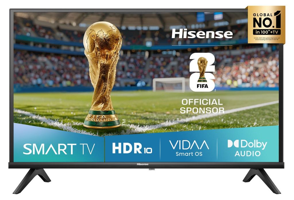 Hisense 32A4Q, 81,3 cm (32"), 1366 x 768 px, DLED, Smart Zdjęcie produktu 