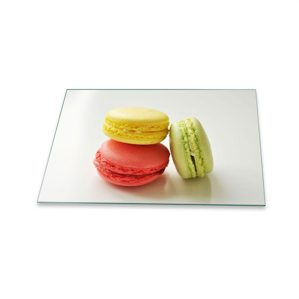 Herdabdeckplatte Glaskeramik 1 Teilig 80x52 Essen Bunt Abdeckung Glas Spritzschutz