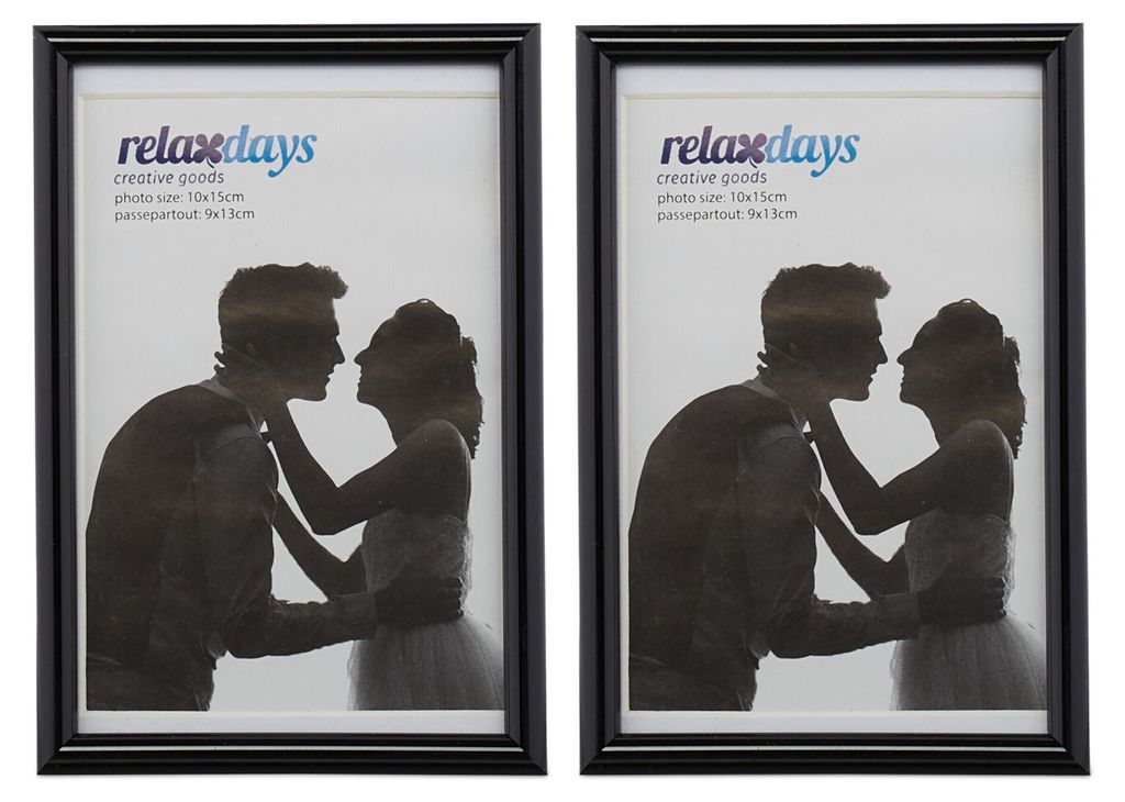 10 fotolijstjes, 10 x 15 cm, modern design, geschikt om Productafbeelding 