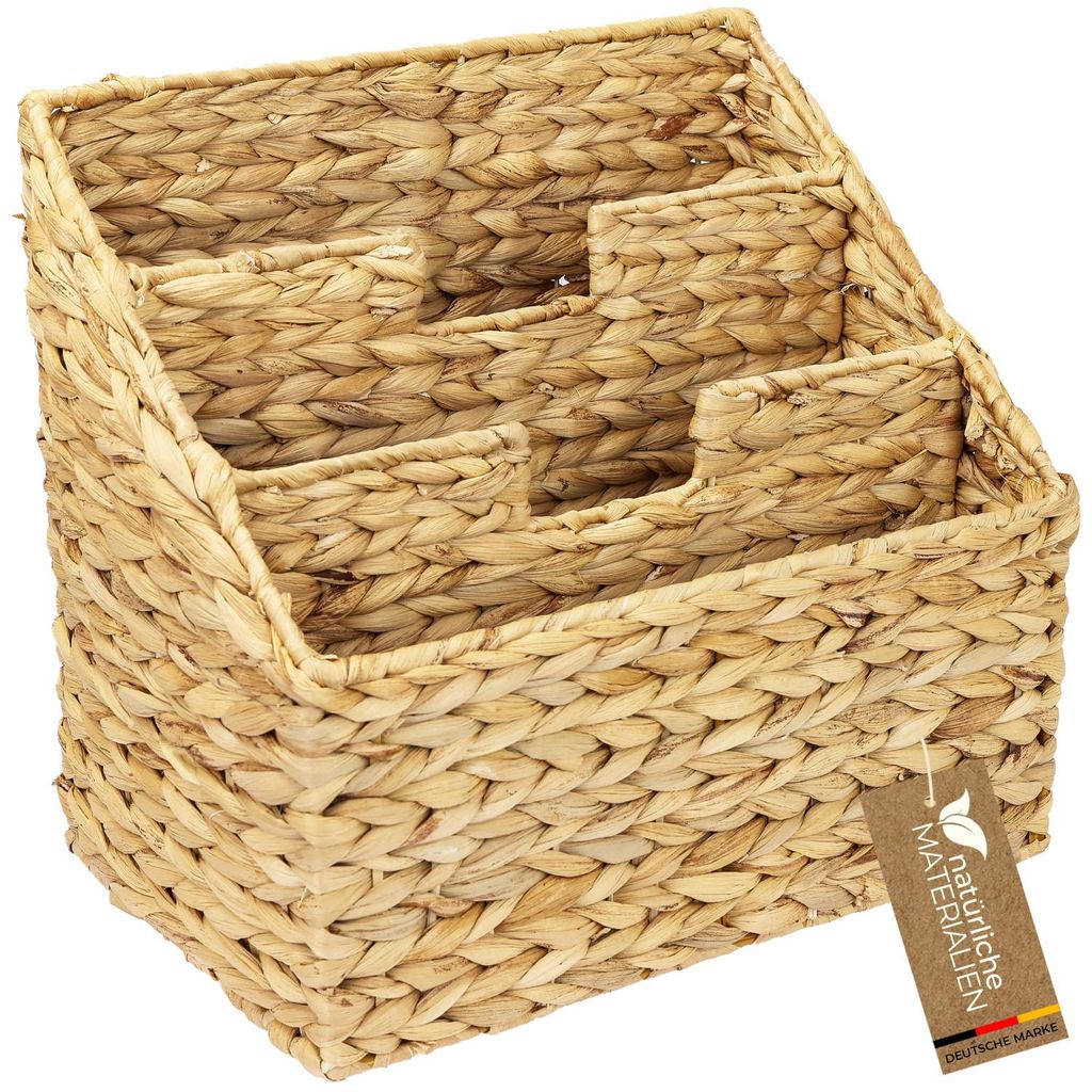 HMF Zeitungsständer geflochten aus Wasserhyazinthe, 3 Produktbild 