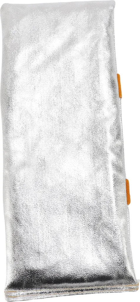 Protection thermique de soudage aluminisée en cuir PU réfléchissant