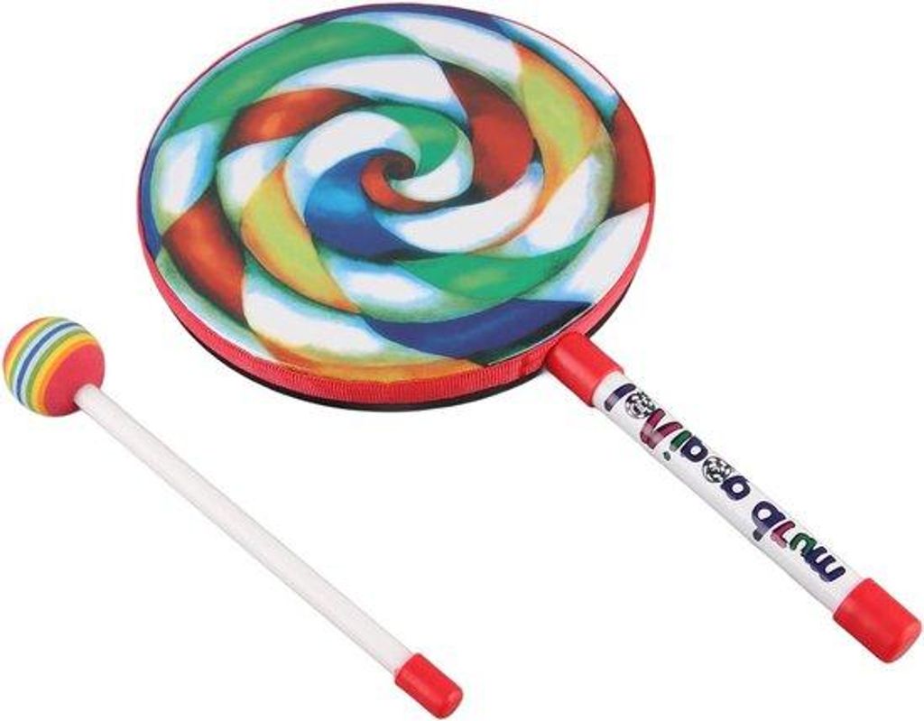 Regenbogenfarben Kinder Schlagzeug 20 cm
