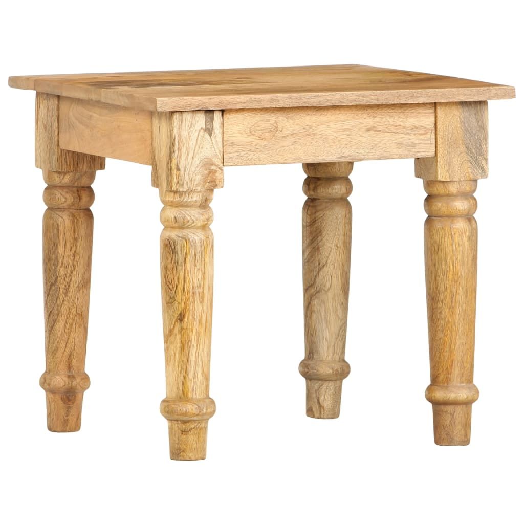 vidaXL Beistelltisch 43×43×40 cm Massivholz Mango