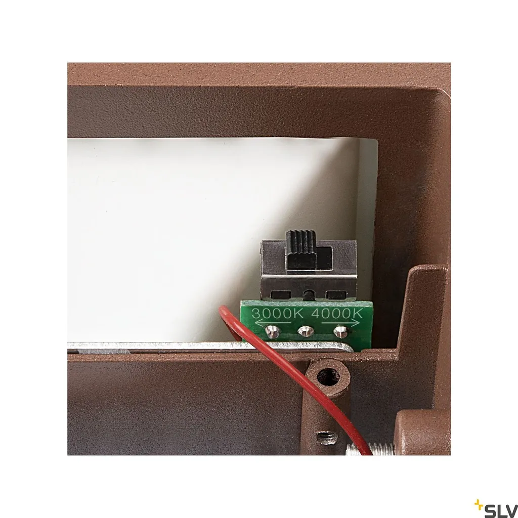Sitra Cube LED Applique Murale Anthracite SLV IP44 Carrée Up Down - 2