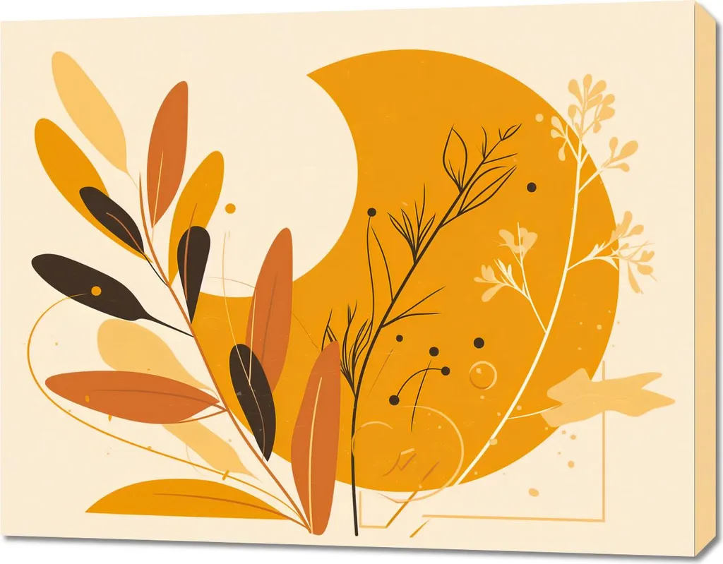 Tableau Image 90 x 70 cm Incarnation Chaleureuse pour Déco Intérieure
