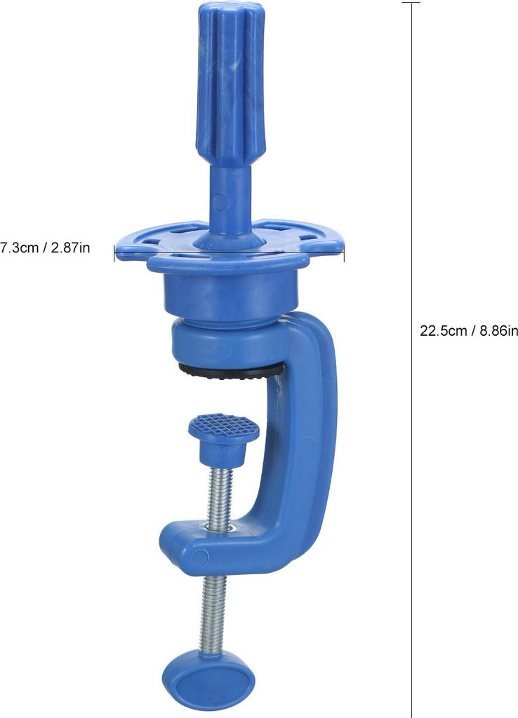 Puppenkopf-Tischklemme, Perückenständer, Mannequin-Halter, Schnuller, höhenverstellbar, Schreibtisch für