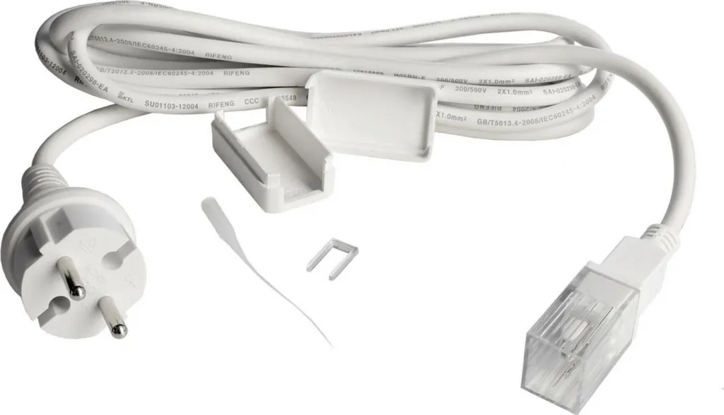 Cordon d'alimentation pour ruban LED 230V avec prise Schuko Deko-Light