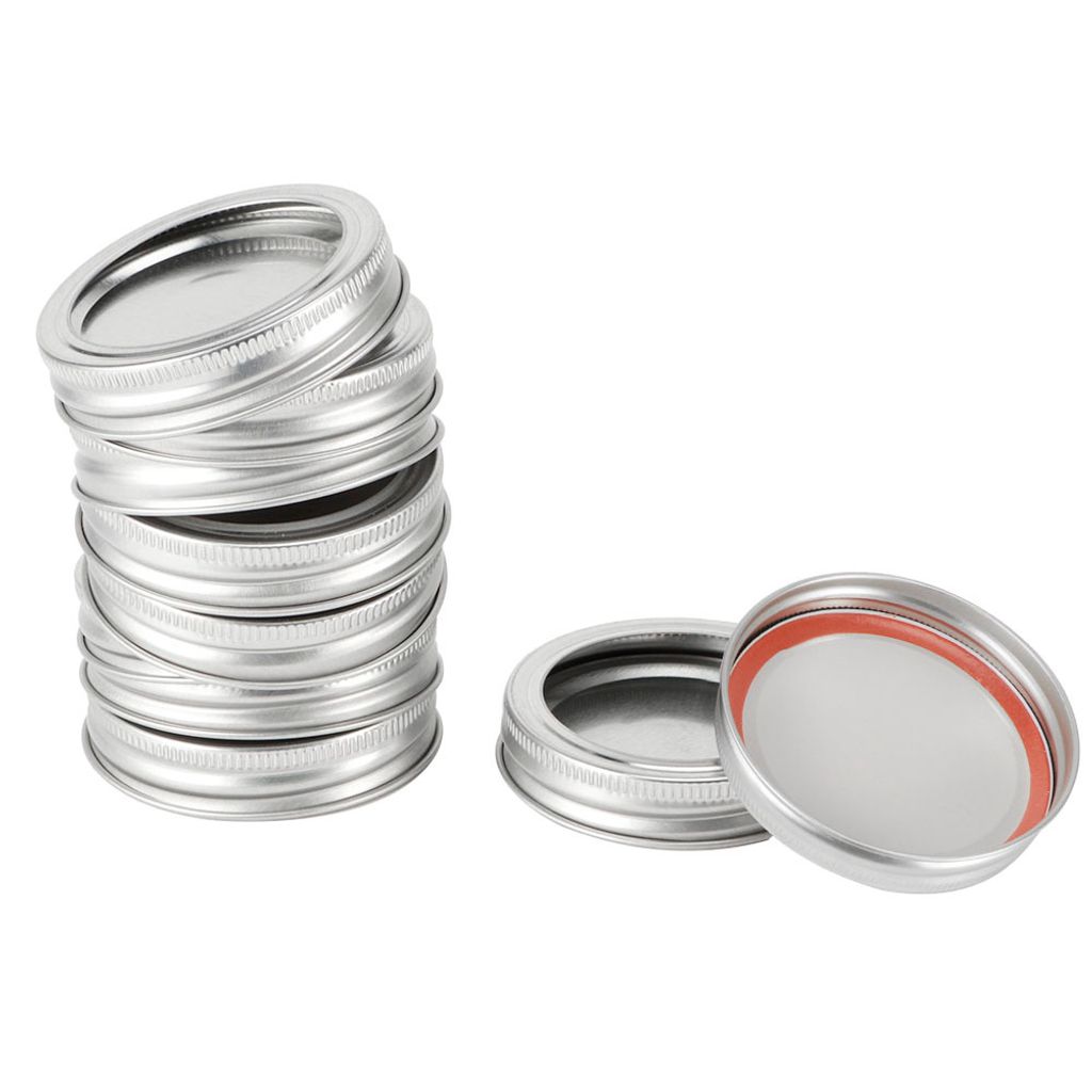 Glasdeckel,Deckel für Glasbehälter,Deckel zum Abdichten von Gläsern,Deckel für Gläser mit geteiltem Boden,Deckel für Konserven