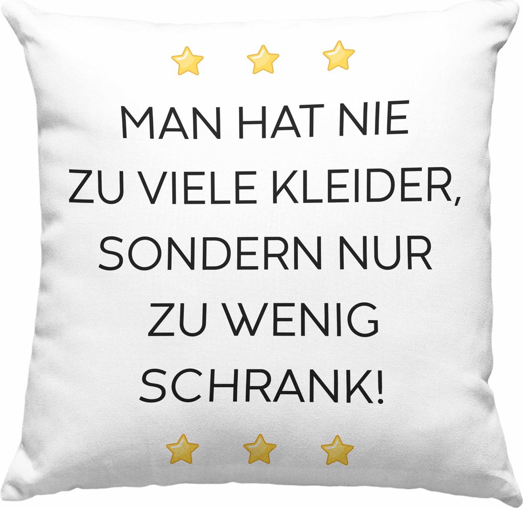 Trendation - Lustige Deko-Kissen mit Füllung 40x40 mit Spruch für Frauen Männer Arbeit Büro Lustig Deko-Kissen mit Füllung 40x40n Becher mit S...