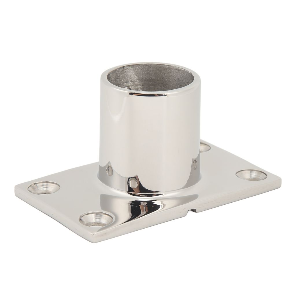 Boat Handrail Fitting Rectangular Base,Boat Deck Handrail Produktbild 