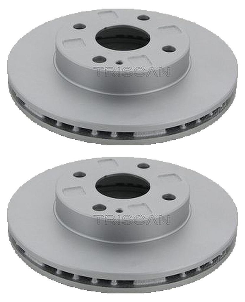 2 Bremsscheiben belüftet Ø 235 mm TRISCAN passend für u.a. MAZDA 323