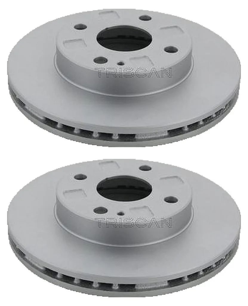 2 Disques de Frein Ventilés TRISCAN Ø 235 mm pour MAZDA 323 de Qualité