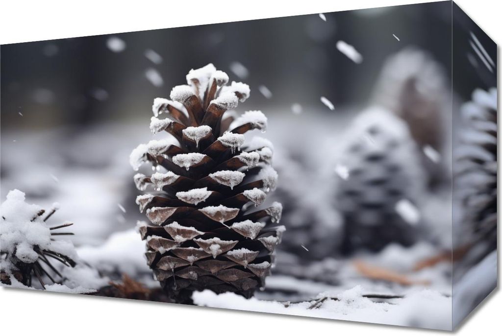 Bild 30x20cm Winterliche Ruhe