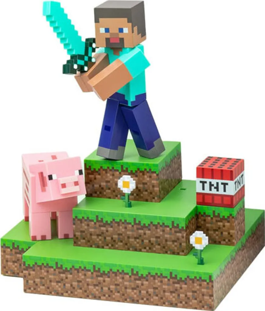 Veilleuse Minecraft Diorama Paladone Éclairage Doux pour Chambre Enfant - 10