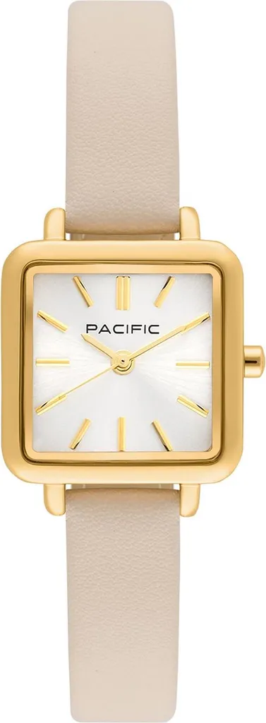 Montre Femme Beige Pacific PC00819 : Alliez Style et Confort Durable