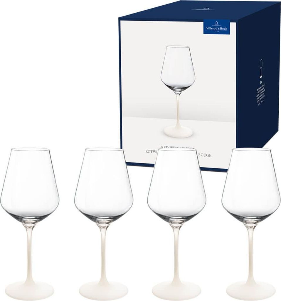 Villeroy & Boch Rotweinglas Manufacture Rock blanc 4-teilig Image du produit 