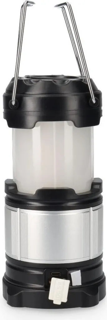 Lanterne pour Camping et Bivouac EDM Rechargeable 4 Modes Lumière