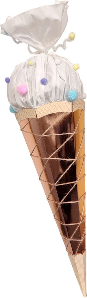 Schultüte Bastelset Eiswaffel von Prell