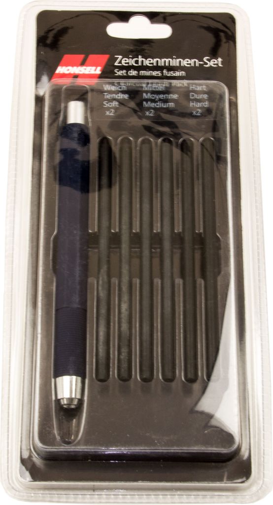 Honsell Zeichenminen Set - Minenhalter und Grafitminen - 48234