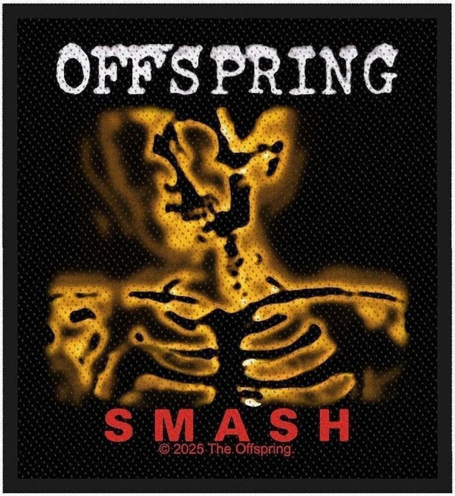 The Offspring Smash Aufnäher zum Aufnähen