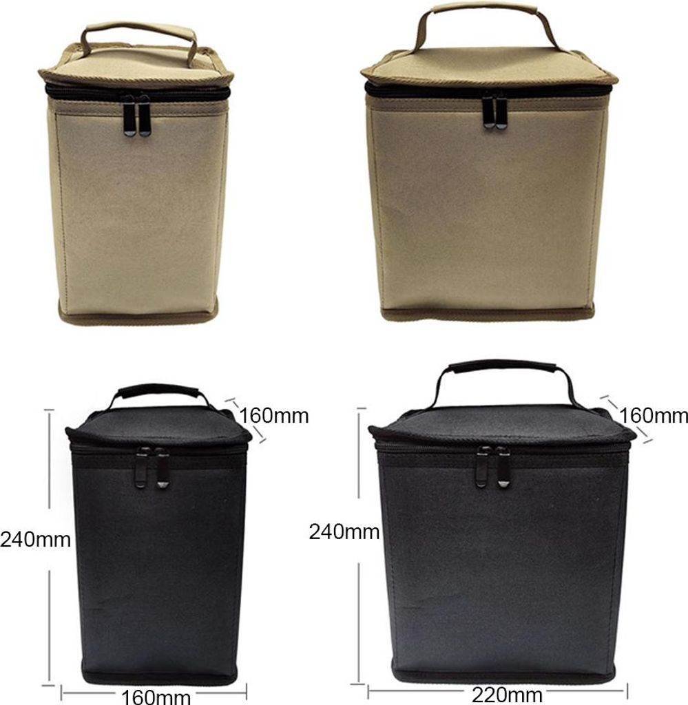 Camping-Gastank-Aufbewahrungstasche, tragbare Kraftstoffflasche, Schutzhülle, Camp-Licht, kollisionssicher, für Kochen im Freien, Picknick