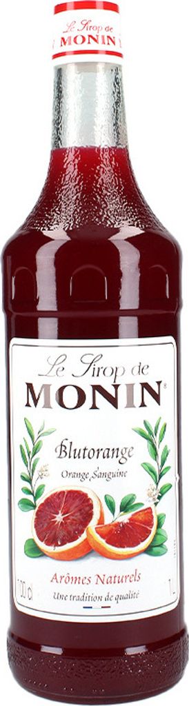 Monin Blutorange Sirup mit natürlichen Aromen 1000ml Produktbild 