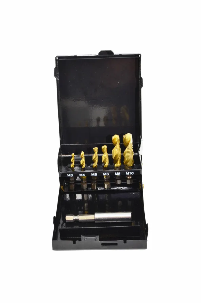 Kit Maschi combinati Awtools M3-M10 7pz per Avvitatore Professionale - 1