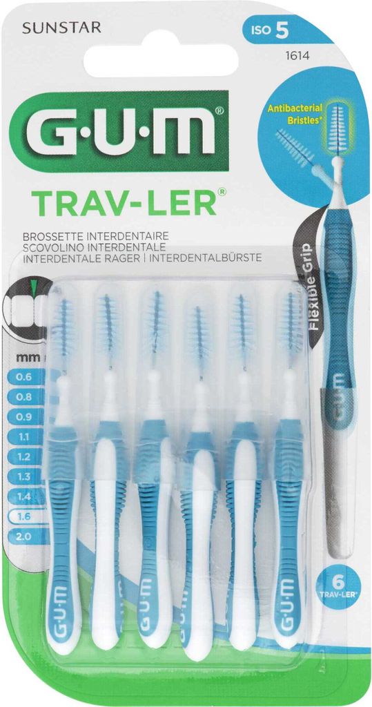 GUM Trav-Ler, 6 kusů Obrázek produktu 