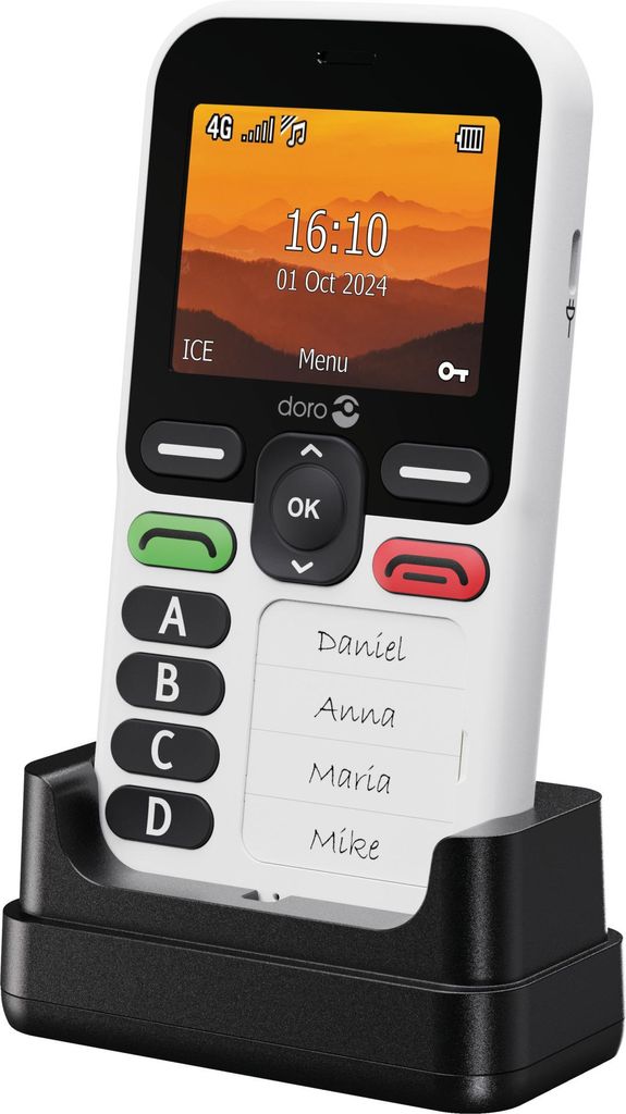 Doro Leva X10, Balken, Single SIM, 6,1 cm (2.4"), 2 MP, Produktbild 