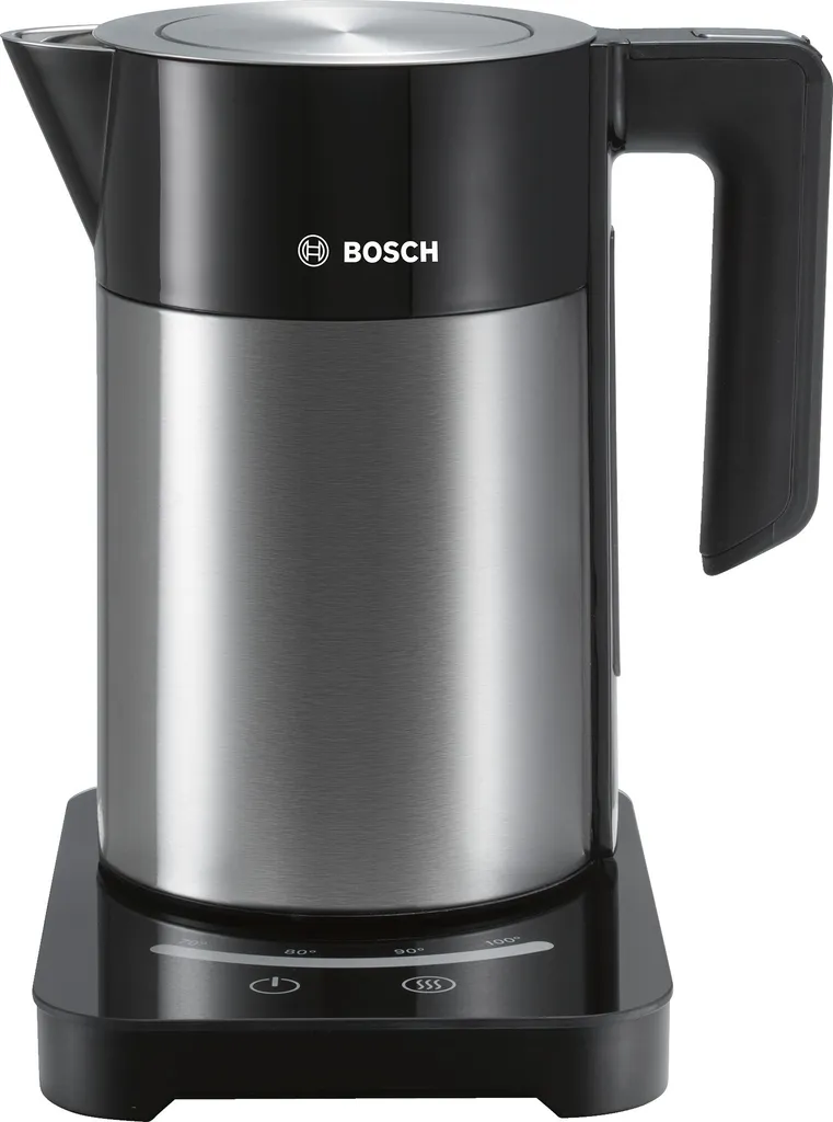 Bosch TWK7203 Bouilloire 1,7 l 1850 W noir inox - Température réglable