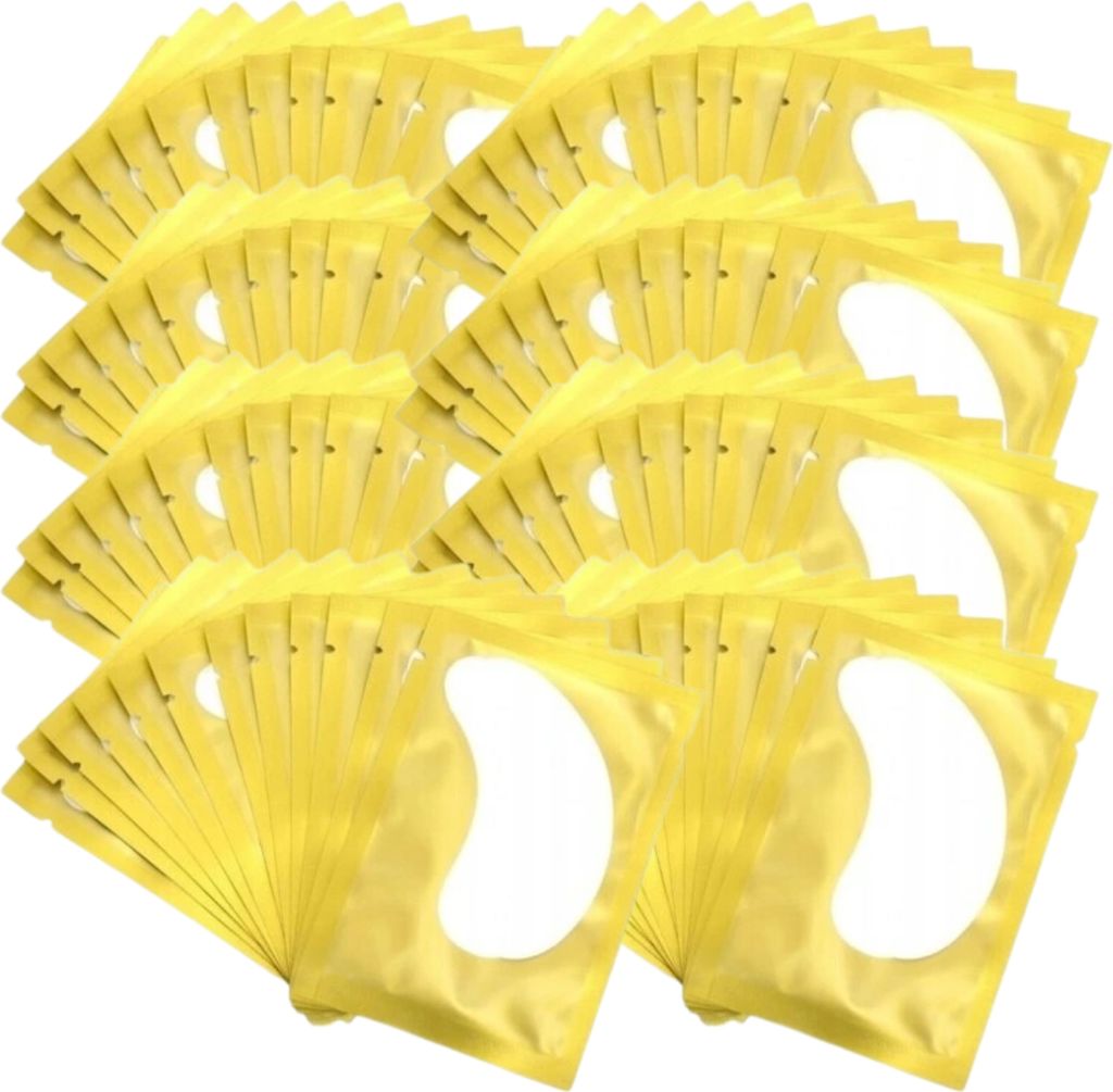 Augenpads für Wimpernverlängerungen Golden Premium Lashes 200Stk.