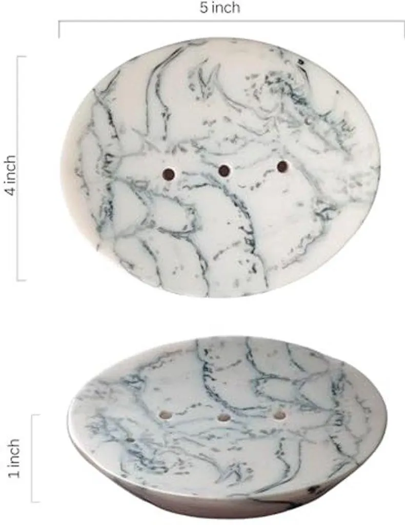 Porte-savon à drainage automatique en résine pour cuisine et salle de bain