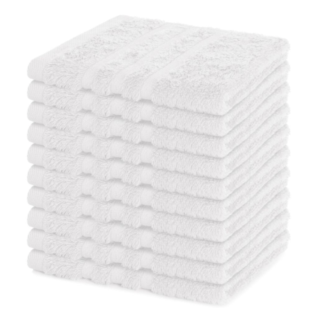 Lavea® Seiftuch 10er Set 30x30 cm, 100% Baumwolle, Produktbild 