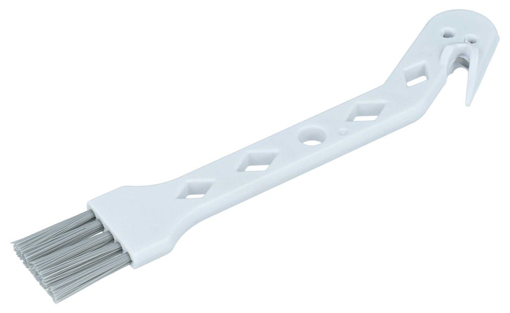 vhbw Reinigungswerkzeug kompatibel mit Bissell Crosswave 17856, 17855, 17858, 17859 Standsauger - Bürstenreinigungswerkzeug Grau, Kunststoff, 13,6 cm