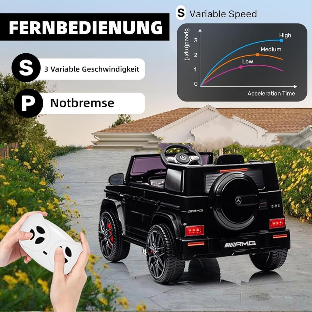 FCH Mercedes Benz G63 AMG SUV dětské elektrické auto dětské Obrázek produktu 11