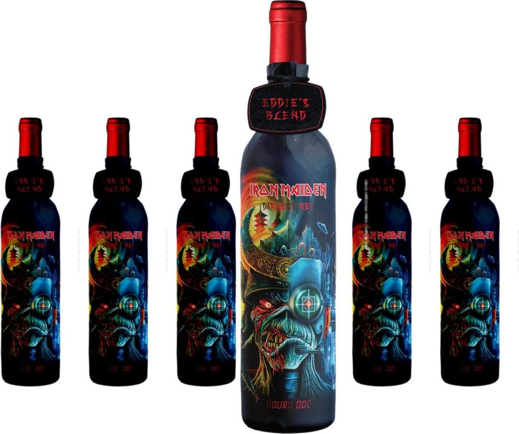 6 x Van Zeller Wine Collection S.A Iron Maiden Darkest Red Produktbild 