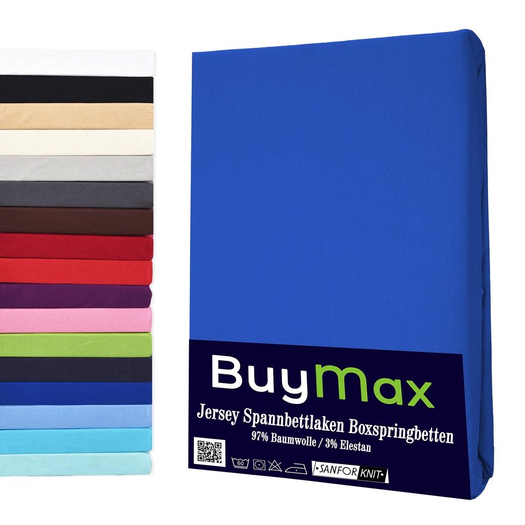 Buymax Spannbettlaken Wasserbettlaken Jersey Wasserbett Produktbild 