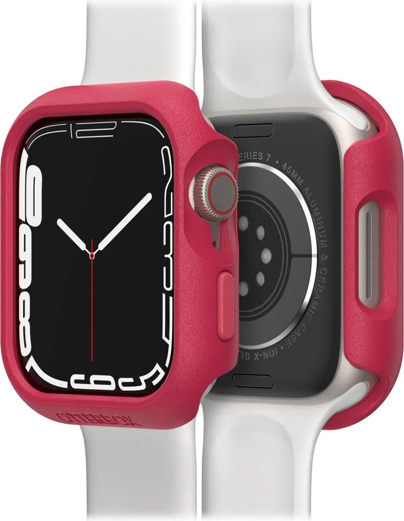 Protéger Apple Watch avec le Bumper OtterBox Rose Rigide et Discret