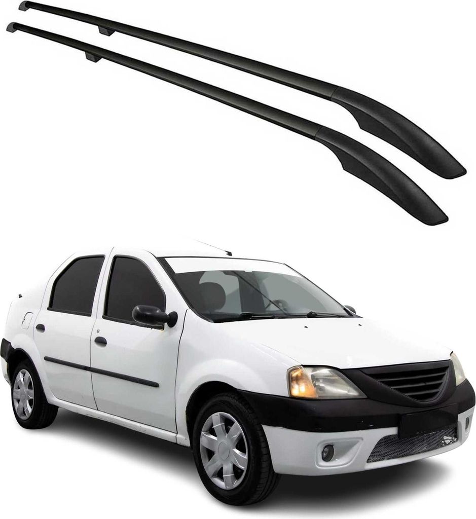 Barres de toit longitudinales pour Dacia Logan 2006-2013 Image du produit 