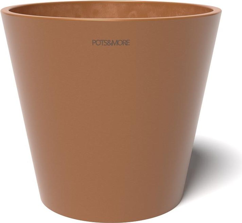 POTS&MORE Pflanztopf Conico 20, ̧ 20 cm runde Form Terrakotta Höhe 18 cm