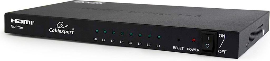 Gembird HDMI Splitter 8-Port - 4K 30Hz Videoverteilung