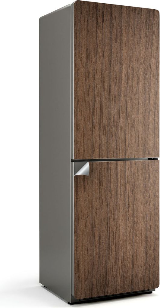 Natürliches Holzmuster – Kühlschrank Aufkleber – Klebefolie Kühlschrank – Kühlschrank Dekor – Kühlschrankfolie selbstklebend – Küch...