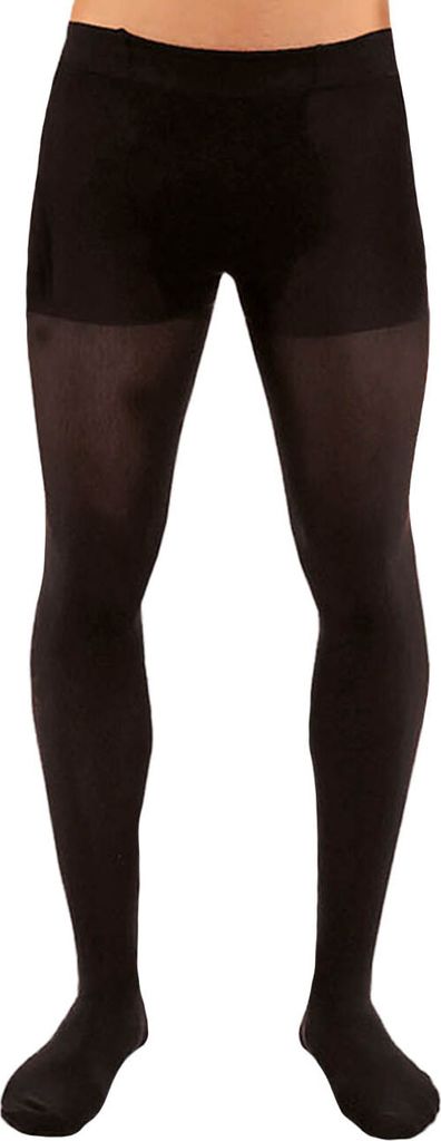 Glamory blickdichte Herrenstrumpfhose Microman 100 DEN schwarz 48-50