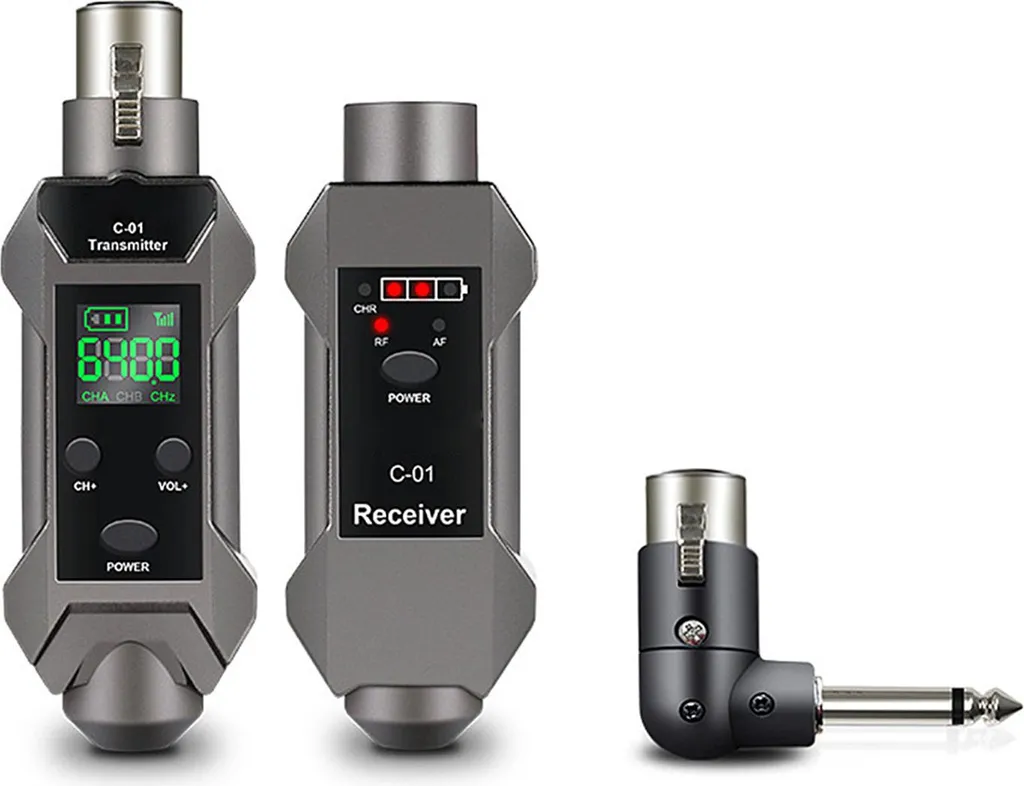 Fini les câbles XLR encombrants avec ce kit émetteur sans fil 50 mètres