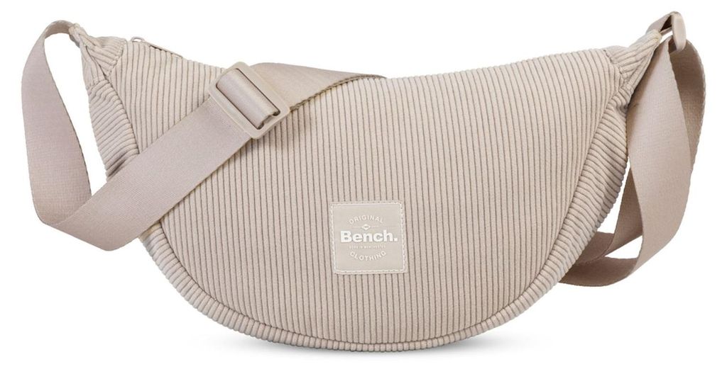 Bench. schoudertas Cord Crossbody Bag Beige Productafbeelding 
