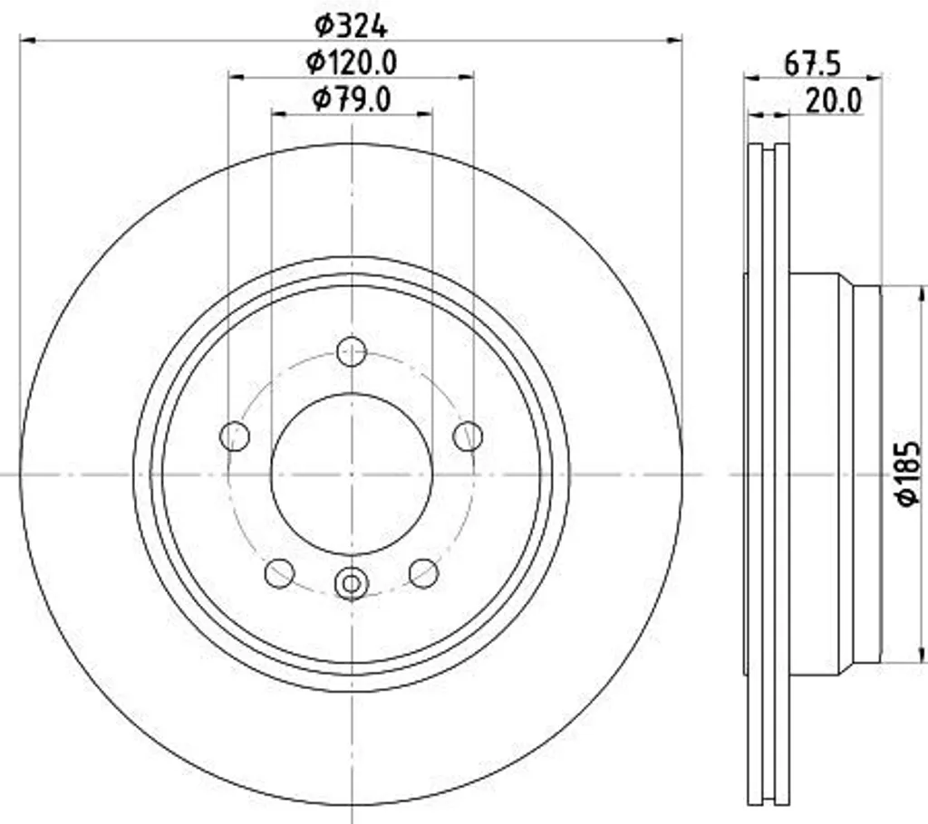 Disques de Frein Arrière HELLA pour BMW 7 E65 E66 E67 : Fini les Vibrations - 5